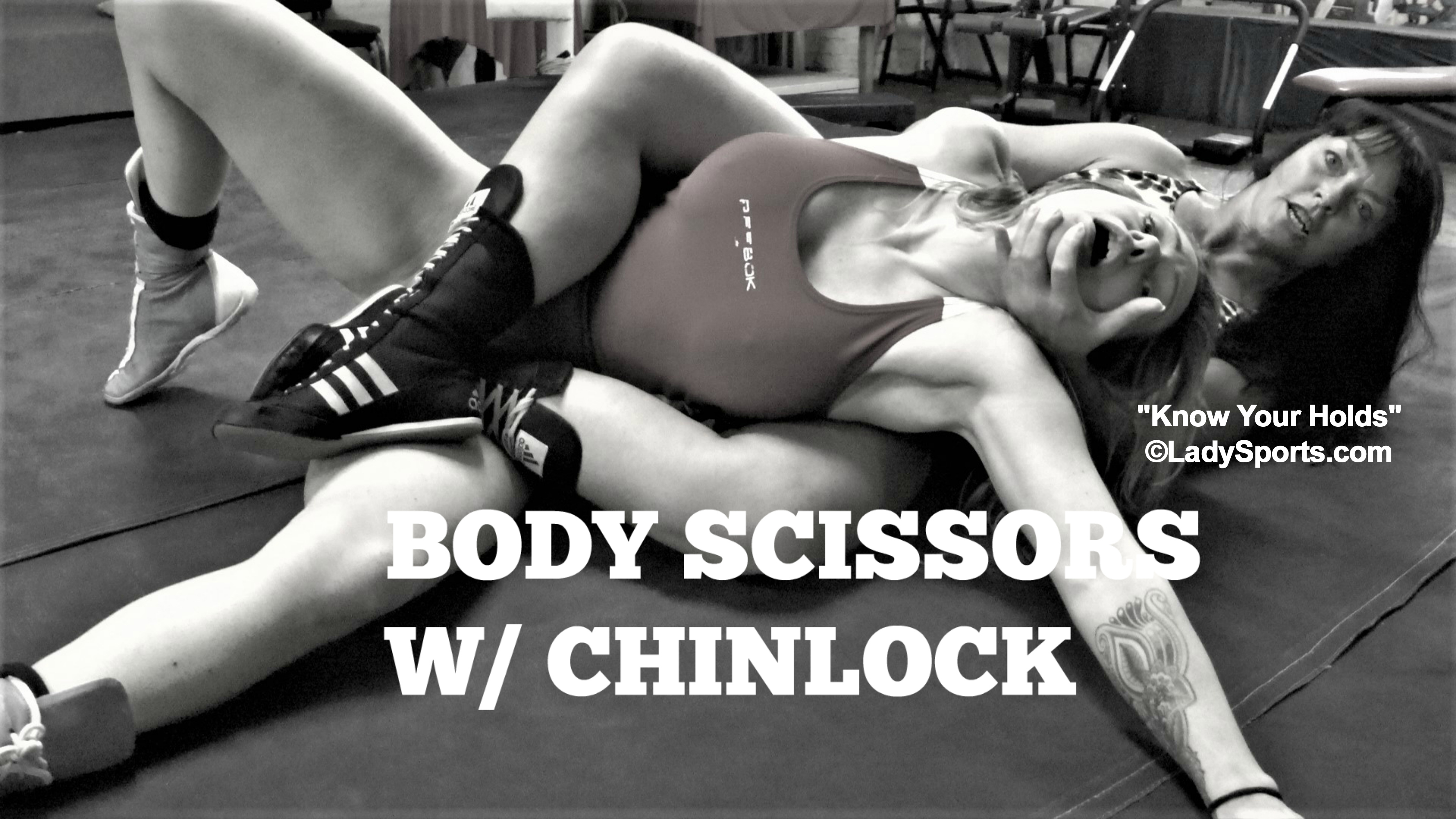 Body Scissor With Chinlock