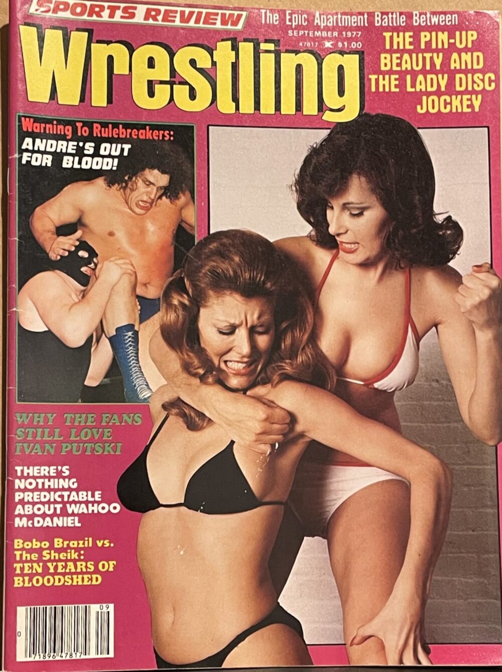 Sports Review Wrestling September 1977