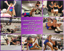 Nashville Wildcats Match 3 - Candi Divine vs Venus