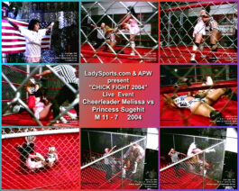 Chich Fight Match 7 - Cheerleader Melissa vs Princess Sugey
