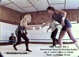 Rage Away 8 – International Women’s Wrestling Rumble Day 2: United States vs Canada